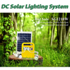 SG1210W with Radio, MP3 player, LED lamps & USB charge, DC Solar Lighting System