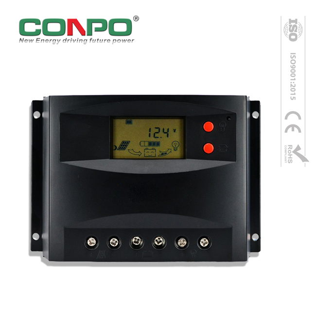 60A, 12V/24V Auto., PWM, LCD CK series Solar Charge Controller/Regulator
